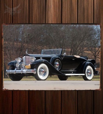 Металлическая табличка Packard Twelve Coupe Roadster (1005)